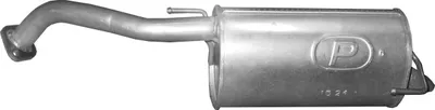 Silenciador posterior Nissan NOTE