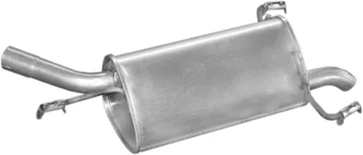 Silenciador posterior Opel CORSA C