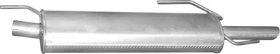 Silenciador posterior Opel ASTRA F Convertible