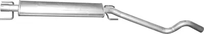 silenciador del medio Opel ASTRA H · Opel ASTRA H GTC