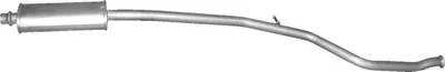 silenciador del medio Peugeot 206 Hatchback