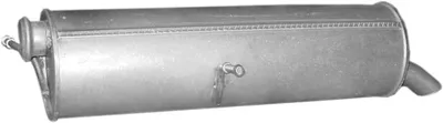 Silenciador posterior Peugeot 307 · Citroën C4 I · Citroën C4 Coupe