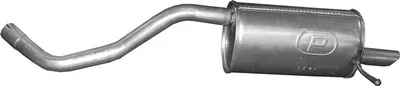 Silenciador posterior Renault CLIO IV · Renault CLIO IV Grandtour · Renault CAPTUR I