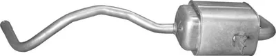 Silenciador posterior Renault MEGANE III Hatchback