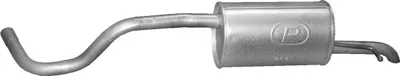 Silenciador posterior Skoda ROOMSTER