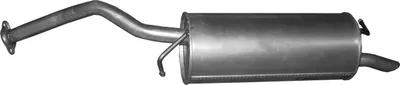 Silenciador posterior Toyota PRIUS Liftback