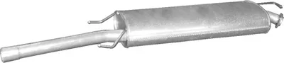 silenciador del medio Toyota RAV 4 III