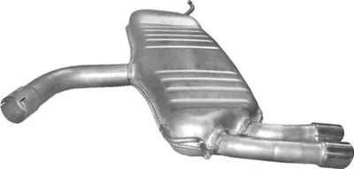 Silenciador posterior Seat ALTEA