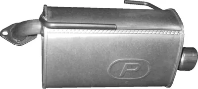 Silenciador posterior Subaru FORESTER · Subaru OUTBACK · Subaru LEGACY IV