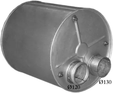 Silenciador posterior POLMO 61.18