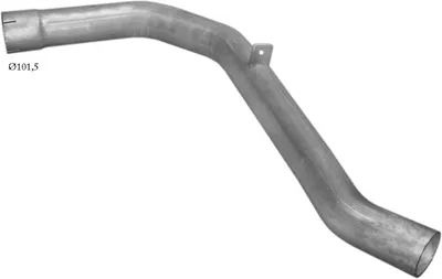 Tubo de escape POLMO 67.01