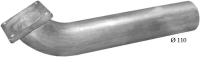 Tubo de escape POLMO 68.25