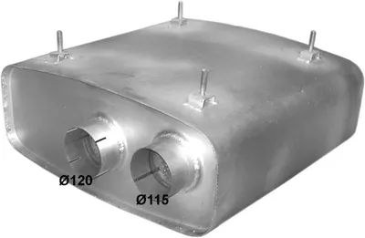 Silenciador posterior POLMO 68.48