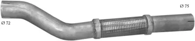 Tubo de escape POLMO 69.17
