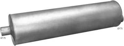 Silenciador posterior Mercedes-Benz T2/LN1 Van · Mercedes-Benz VARIO Van · Mercedes-Benz VARIO Bus