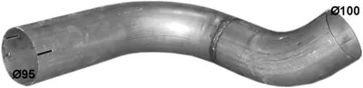 Tubo de escape POLMO 69.87