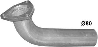 Tubo de escape POLMO 69.91