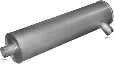 Silenciador posterior POLMO 70.07