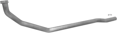 Tubo de escape POLMO 72.02