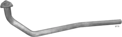 Tubo de escape POLMO 72.06