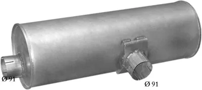 Silenciador posterior POLMO 75.07