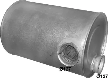 Silenciador posterior POLMO 75.11
