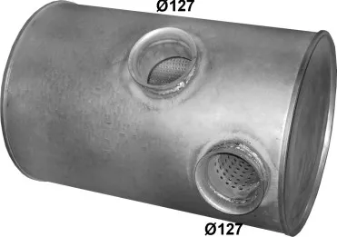 Silenciador posterior POLMO 75.12