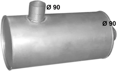 Silenciador posterior POLMO 75.19