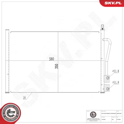 Condensador, aire acondicionado Ford FIESTA V · Ford FUSION · Ford FIESTA V Van