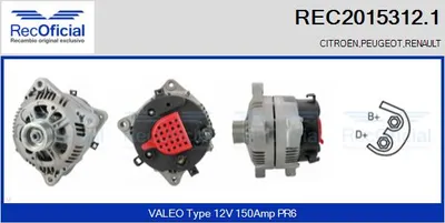 Alternador Citroën XANTIA · Peugeot 605 · Citroën XANTIA Break