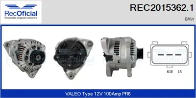 Alternador Bmw 3 Compact · Bmw 3 · Bmw 3 Coupe