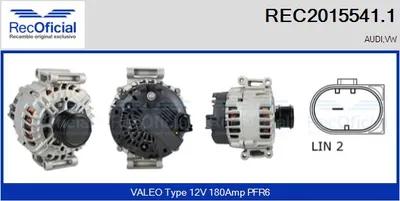Alternador Audi A4 B8 · Audi A4 B8 Avant · Audi A4 Allroad B8