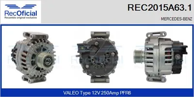 Alternador Mercedes-Benz E-CLASS · Mercedes-Benz E-CLASS T-Model