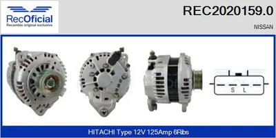 Alternador Nissan MAXIMA / MAXIMA QX V
