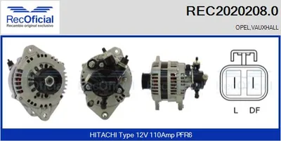 Alternador Opel CORSA C Hatchback Van · Opel COMBO Tour · Opel ASTRA H