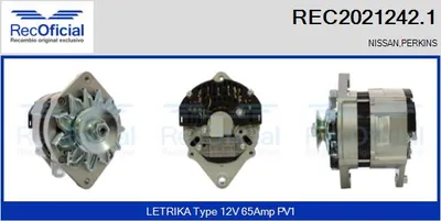 Alternador Nissan PRIMERA · Nissan SUNNY III Hatchback · Nissan SUNNY III Liftback
