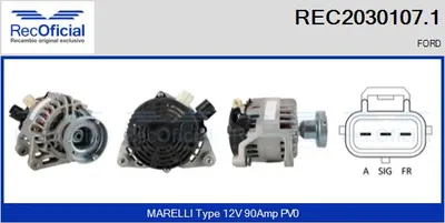 Alternador Ford FOCUS I · Ford FOCUS I Turnier · Ford FOCUS I Saloon