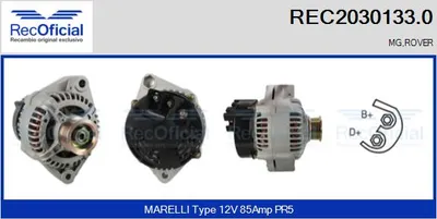 Alternador Rover 400 II Hatchback · Rover 200 II Hatchback · Rover 400 II