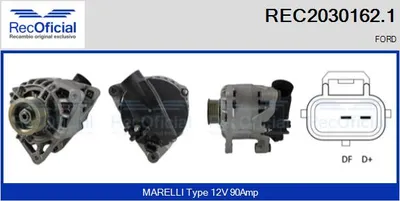 Alternador Ford FIESTA IV · Ford FIESTA Box Body/MPV · Ford FIESTA Hatchback Van