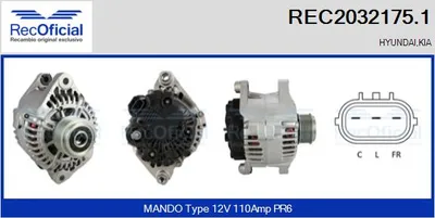 Alternador Hyundai ix35 · Kia SPORTAGE III · Hyundai i40 I CW