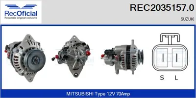 Alternador Suzuki VITARA · Suzuki GRAND VITARA I
