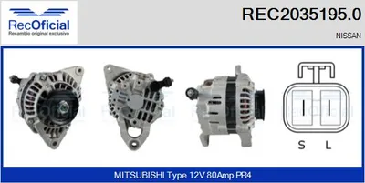 Alternador Nissan 200SX