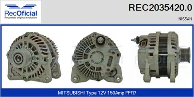 Alternador Nissan JUKE
