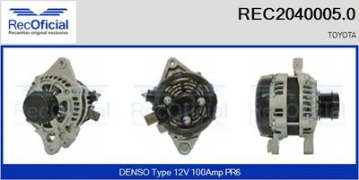 Alternador Toyota RAV 4 IV