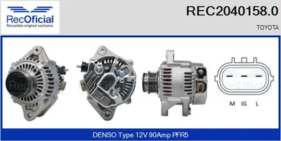 Alternador Toyota YARIS · Toyota YARIS VERSO