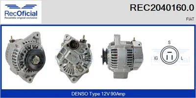Alternador Fiat CINQUECENTO