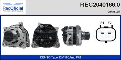 Alternador Chrysler VOYAGER IV