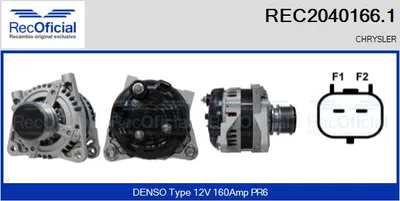Alternador Chrysler VOYAGER IV