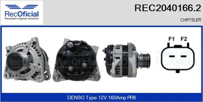 Alternador Chrysler VOYAGER IV