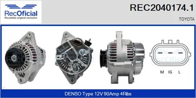 Alternador Toyota YARIS